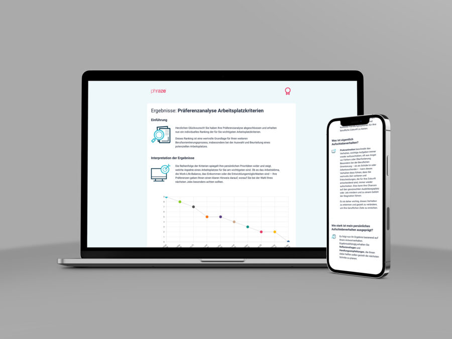 Präferenzanalyse berufsrelevanter Arbeitsplatzkriterien [Digital]